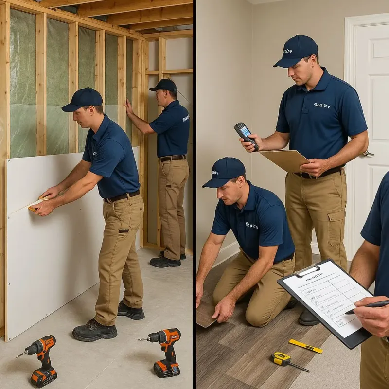 Repairs and Reconstruction process in Belfast, ME
