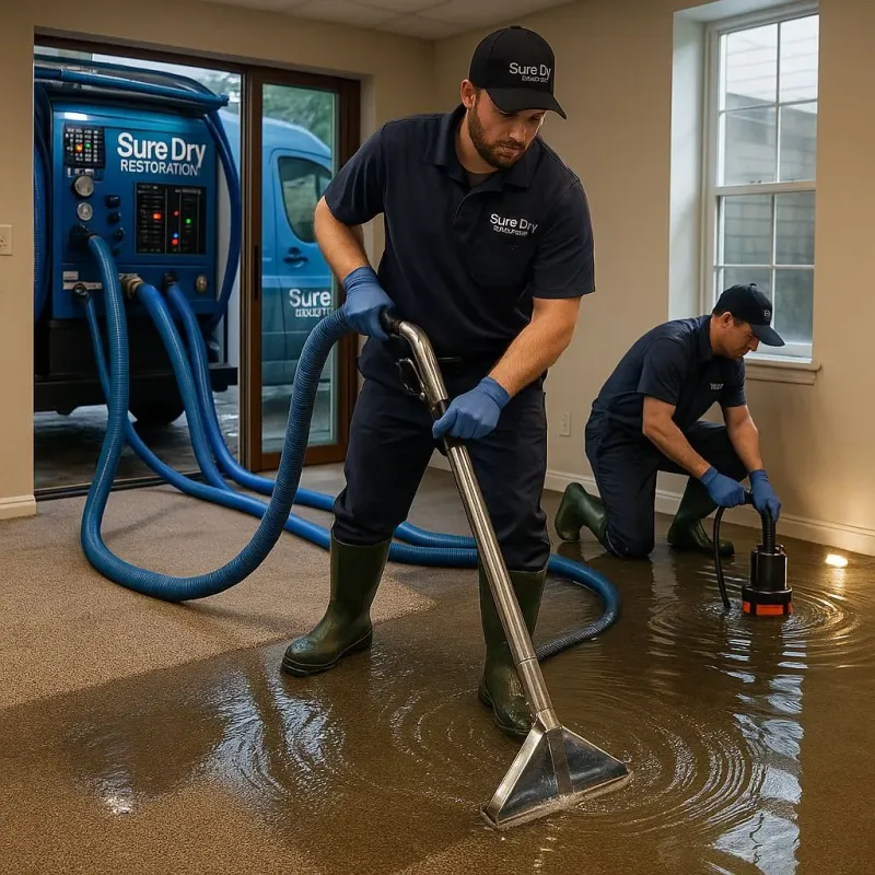 Water Extraction and Removal process in Belfast, ME